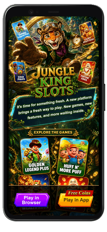 Jungle King Slots Mobile App